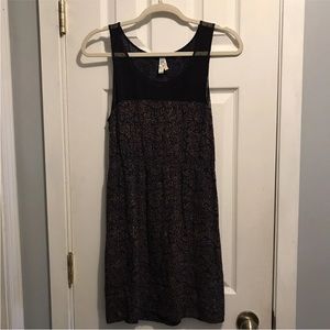 Anthropologie Maeve Dress  Small Botanical Print Pockets Elastic Waist Size S